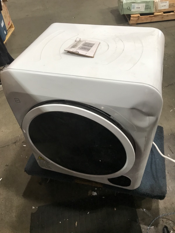 Photo 11 of (DAMAGED, DOES NOT FUNCTION)RCA 3.75-cu Ft.(13lbs.) Ventless Electric Apartment Size Dryer RDR323 White
