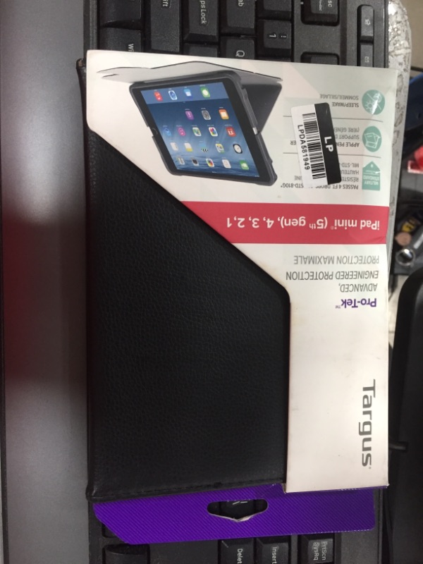 Photo 2 of 
Targus Pro-Tek THZ69502GL Carrying Case (Folio) for Apple iPad Mini, iPad Mini 2, iPad Mini 3, iPad Mini 4, iPad Mini (5th Generation) - Blue - Bump
