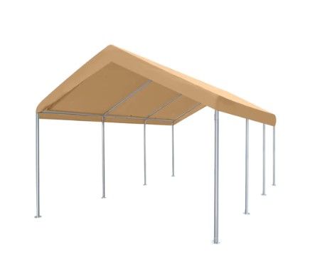 Photo 1 of 10x20 Feet Carport Car Canopy Garage Boat Shelter Party Tent with 8 Legs
