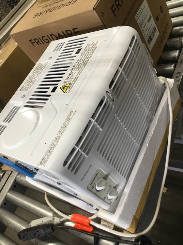 Photo 2 of Frigidaire 5,000 BTU Window-Mounted Room Air Conditioner - Cooler - 1465.36 W Cooling Capacity - 150 Sq. Ft. Coverage - Antibacterial - White
