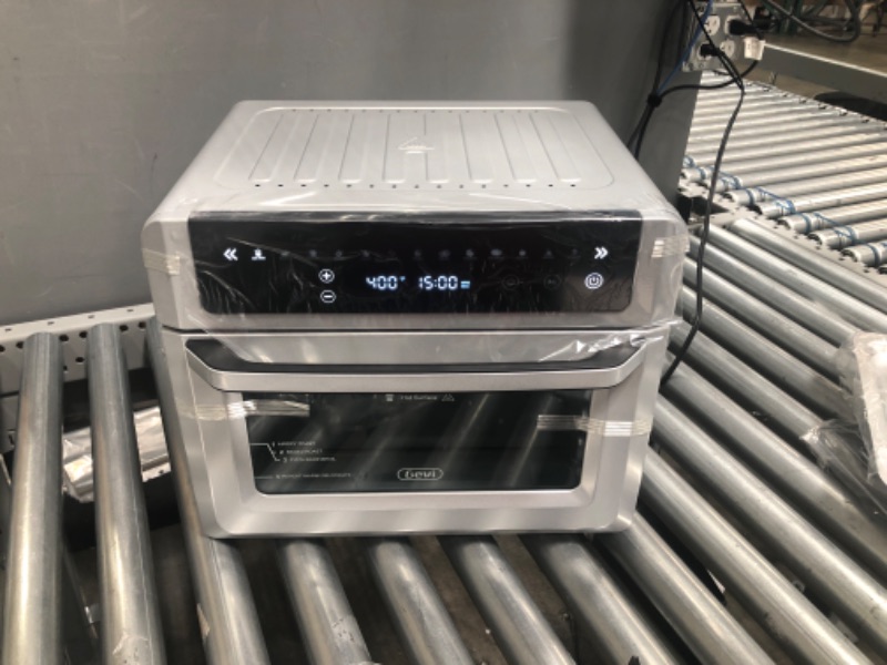 Photo 2 of Gevi Air Fryer Toaster Oven Combo, Big Digital LED Screen Convection Oven with Grill and Dehydrator, Oversized Capacity Countertop Oven with Online Recipes
