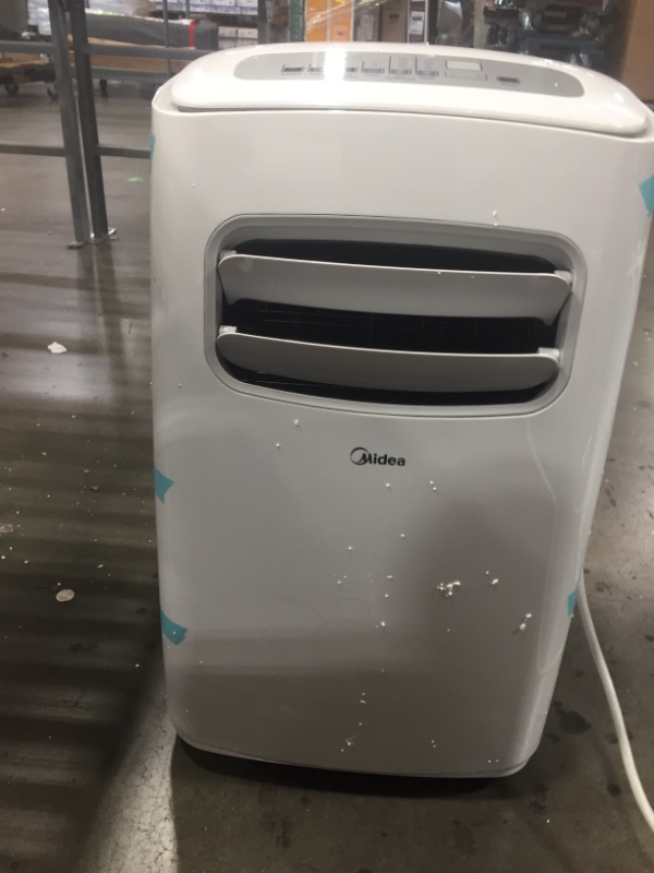 Photo 3 of (BROKEN!!) Midea MAP10S1CWT 3-in-1 Portable Air Conditioner, Dehumidifier, Fan, for Rooms up to 200 Sq Ft Enabled, 10,000 BTU DOE (5,800 BTU SACC) Control with R