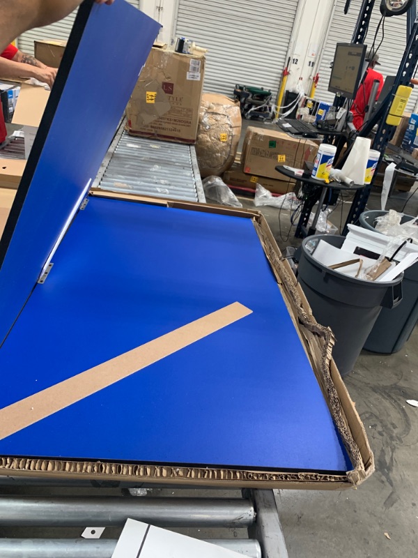 Photo 3 of **MISSING PARTS**

JOOLA Tetra - 4 Piece Ping Pong Table Top for Pool Table - Includes Ping Pong Net Set - Full Size Table Tennis Conversion Top for Billiard Tables - Easy Assembly & Compact Storage - Incl. Foam Backing
