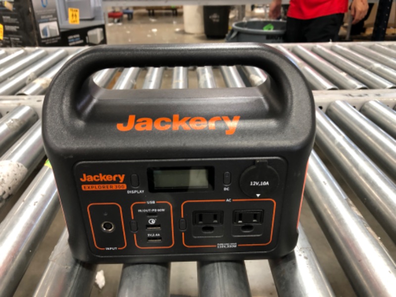 Photo 2 of Jackery Portable Power Station Explorer 240, 240Wh Backup Lithium Battery, 110V/200W Pure Sine Wave AC Outlet, Solar Generator (Solar Panel Not Included) for Outdoors Camping Travel Hunting Emergency
