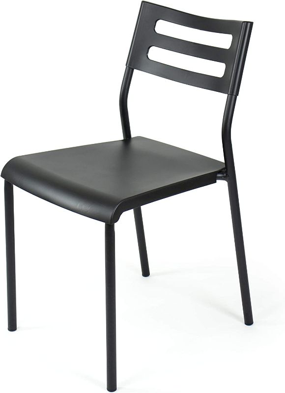 Photo 1 of **MISSING HARDWARE** LUCKY THEORY HUMBLE CREW LIGHTWEIGHT DESK CHAIR, BLACK
