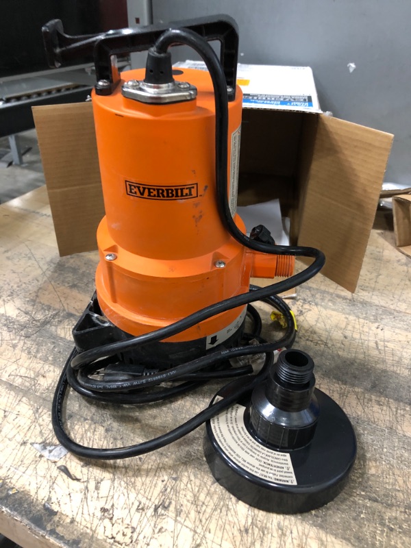 Photo 1 of 1/4 HP 2-in-1 Utility Pump
