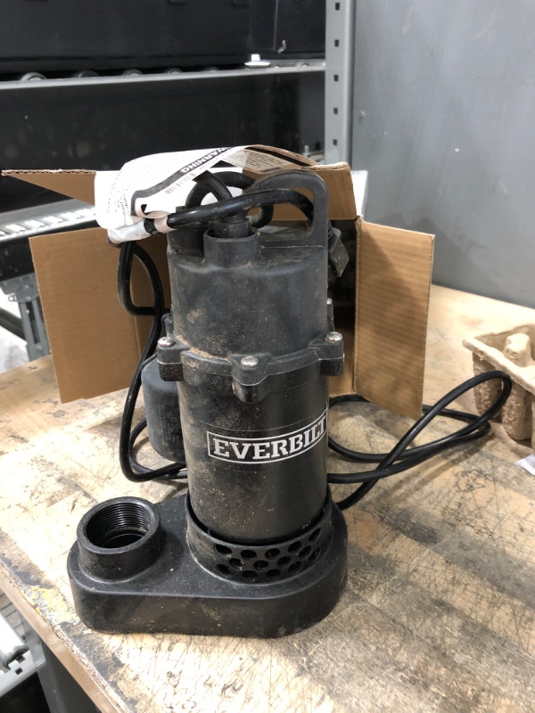 Photo 1 of 1/2 HP Aluminum Sump Pump Tether Switch

