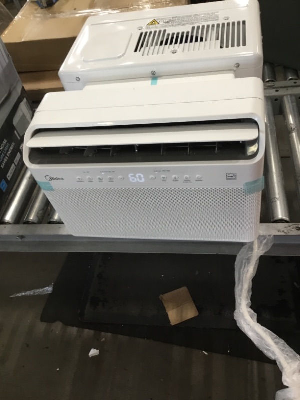 Photo 1 of Midea 8,000 BTU U-Shaped Inverter Window Air Conditioner WiFi, 9X Quieter, Over 35% Energy Savings ENERGY STAR MOST EFFICIENT
