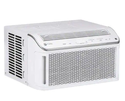 Photo 1 of Profile 6,150 BTU 115-Volt Ultra Quiet Smart Window Room Air Conditioner for Small Rooms with Wi-Fi and Remote in White
