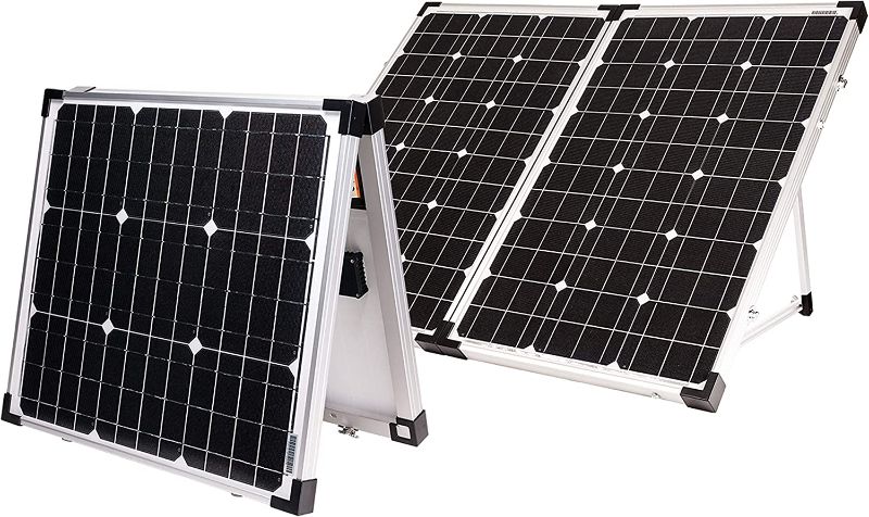 Photo 1 of Go Power! GP-PSK-130 130W Portable Folding Solar Kit with 10 Amp Solar Controller
