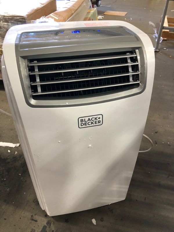 Photo 7 of INCOMPLETE BLACK+DECKER BPACT12WT Large Spaces Portable Air Conditioner, 12,000 BTU, White
