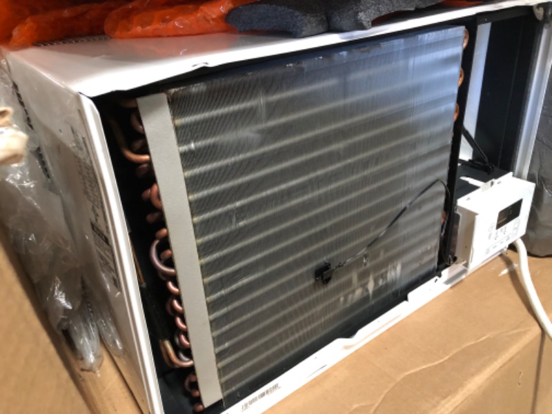 Photo 7 of (DAMAGED)LG LW1216HR 11,500/12,000 230V Window-Mounted Air Conditioner with 9,200/11,200 BTU Supplemental Heat Function, 12000, White
