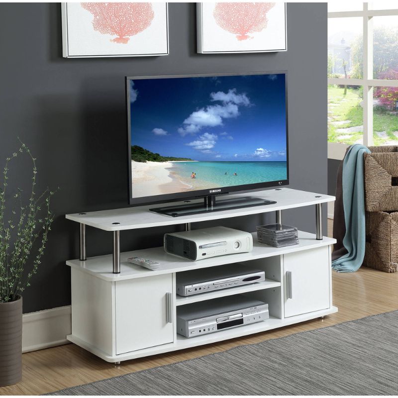 Photo 1 of (DAMAGE)Convenience Concepts Designs2Go Monterey TV Stand for TVs up to 46 White
