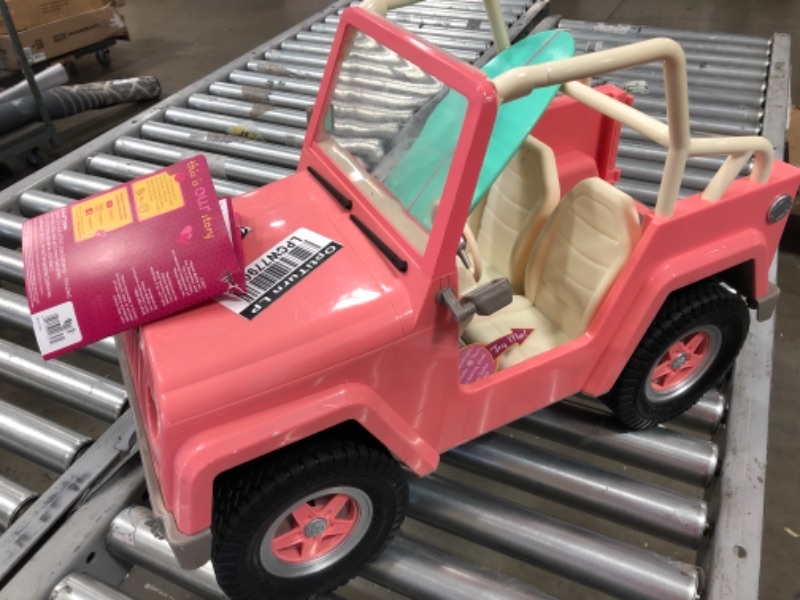 Photo 2 of **MISSING TAILGATE** Our Generation Off-Roader 4x4 Doll Vehicle with Electronics
