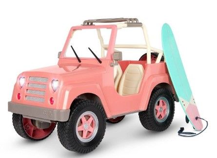 Photo 1 of **MISSING TAILGATE** Our Generation Off-Roader 4x4 Doll Vehicle with Electronics
