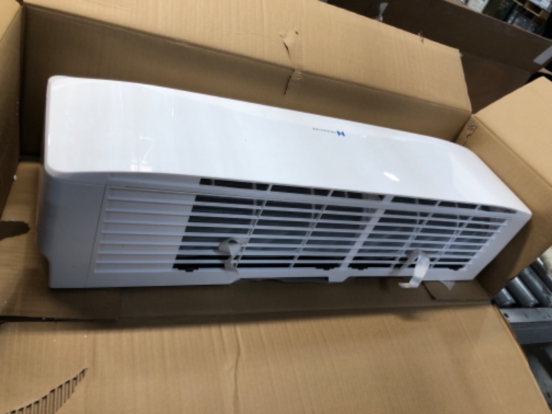 Photo 2 of Incomplete** Hessaire
DIY 12,000 BTU 1.0 Ton Ductless Mini Split Air Conditioner and Heat Pump with Variable Speed Inverter and Remote - 115V Head Unit only**