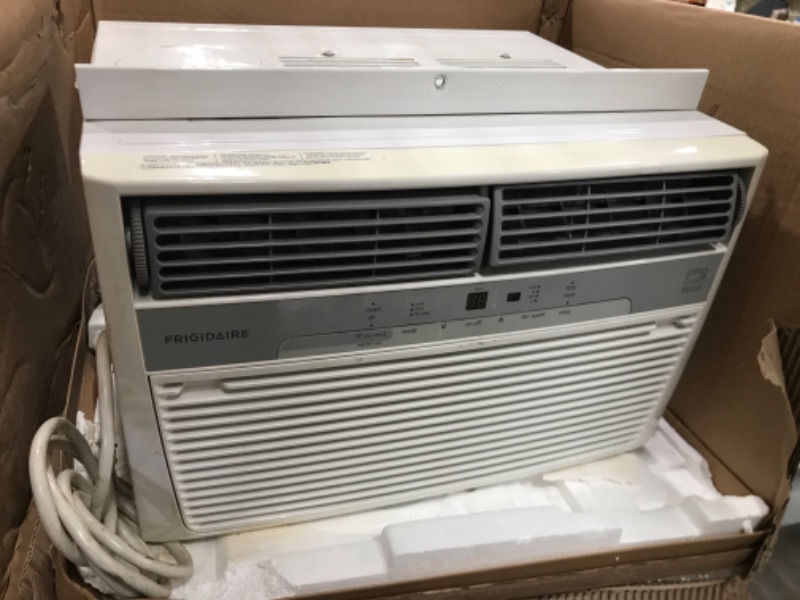 Photo 2 of * DANAGED CORD *
Frigidaire Connected Window-Mounted Room Air Conditioner, 12,000 BTU, in White
