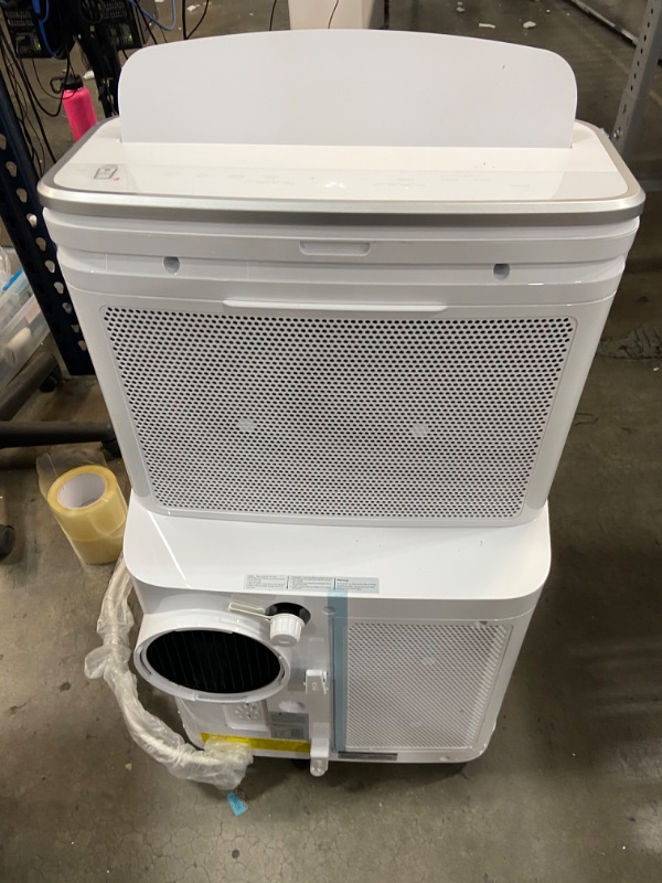 Photo 2 of 13,000 BTU Portable Air Conditioner with Wi-Fi Control in White gallery air conditioner GHPC132AB1