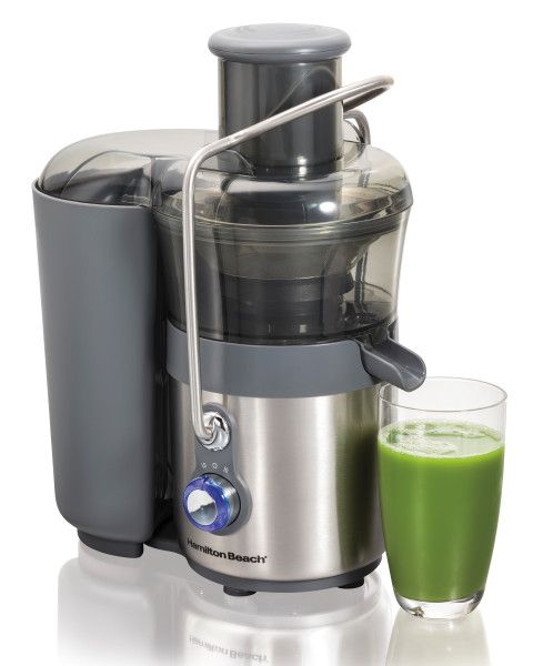 Photo 1 of Hamilton Beach Premium Big Mouth 2 Speed Juice Extractor, One Size , Stainless Steel
