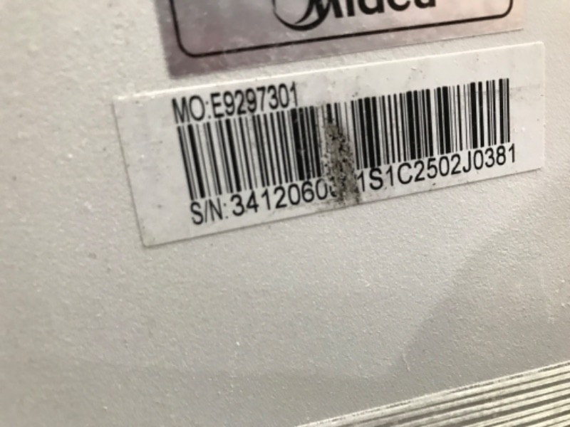 Photo 3 of Midea 8,000 BTU ASHRAE (5,300 BTU SACC) Portable Air Conditioner, Cools up to 175 Sq. Ft., Works as Dehumidifier & Fan, Remote Control & Window Kit Included
