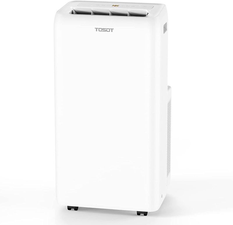 Photo 1 of TOSOT Portable Air Conditioner 12,000 BTU Aolis Series-AC Unit with Swing Function, Remote Control, 3-in-1, Fan, and Dehumidifier for Large, Living Rooms Up to 450 sq ft, White
