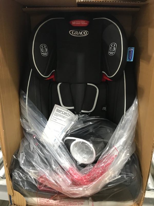 Photo 2 of Graco Atlas 65 2-in-1 Harness Booster Car Seat, Glacier