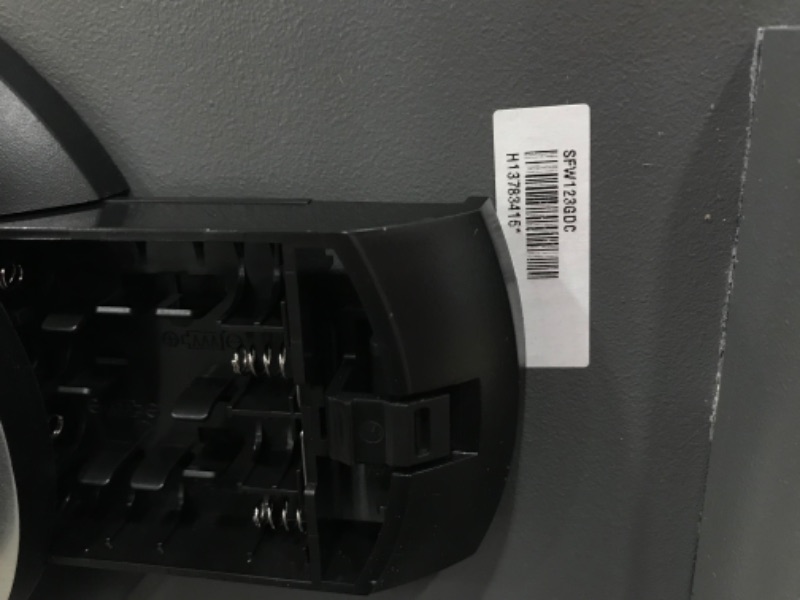 Photo 3 of INCOMPLETE Sentry Fire-Safe Electronic Lock Business Safes, Grey
**MISSING KEYS, NO BATTERIES INCLUDED- NOT TESTED(WAS NOT ABLE TO OPEN)**