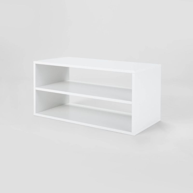 Photo 1 of 2 Shelf Organizer White - Brightroom™

