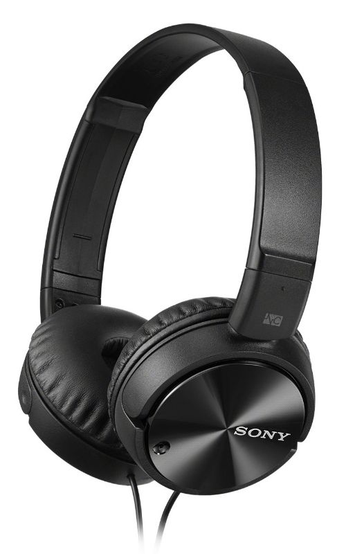 Photo 1 of Sony Noise Canceling On-Ear Wired Headphones (MDRZX110NC)

