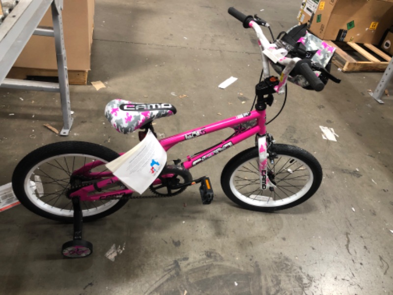 Photo 2 of Dynacraft Camo Decoy 18" Kids' Bike - Pink

