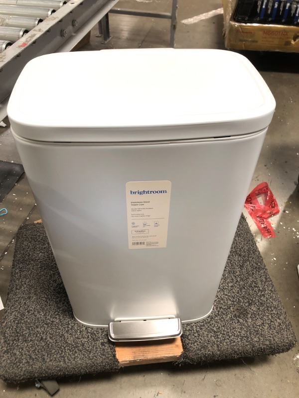 Photo 2 of 45L Rectangular Step Trash Can - Brightroom™

