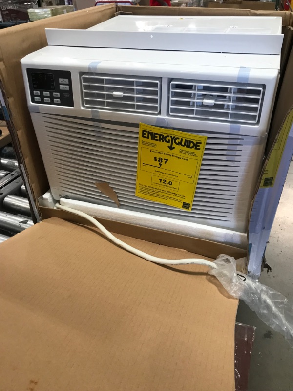 Photo 6 of **FRAME IS DAMAGED, AIR DOES NOT TURN COLD**
10000 BTU Window Air Conditioner Unit AC BLACK+DECKER with Remote Control Cools Up to 450 Square Feet Energy Efficient Energy Star Certified
