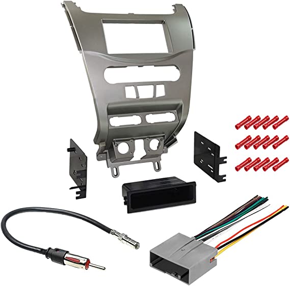 Photo 1 of ***Missing Parts***CACHÉ KIT370 Bundle with Car Stereo Installation Kit for Ford 2008 – 2011 Focus – in Dash Mounting Kit, Harness, and Antenna for Single Double Din Radio Receiver (4 Item)

