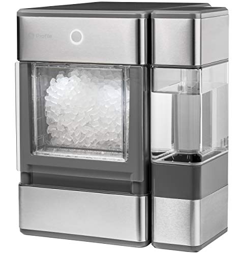 Photo 1 of USED**HAS ODOR***GE Profile Opal | Countertop Nugget Ice Maker with Side Tank | Portable Ice Machine Makes up to 24 Lbs. of Ice per Day | Stainless Steel Finish
