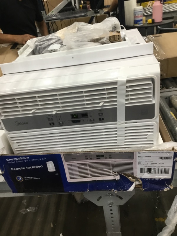 Photo 1 of Midea 12,000 BTU EasyCool Window Air Conditioner, Dehumidifier and Fan - Cool, Circulate and Dehumidify up to 550 Sq. Ft., Reusable Filter, Remote Control
