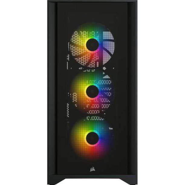 Photo 1 of CORSAIR ICUE 4000X RGB TMP GLS
- Side glass damaged/broken - no hardware 
- Glass may be still inside box 