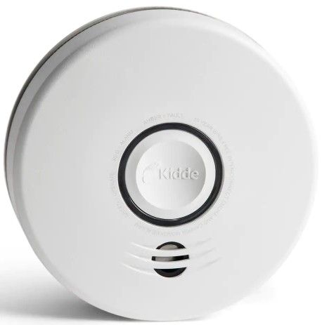 Photo 1 of 10 Year Worry-Free Hardwired Combination Smoke and Carbon Monoxide Detector with Wire-Free Voice Interconnect