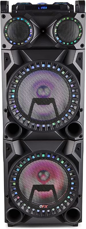 Photo 1 of Quantunfx 970103616M Bluetooth Boombox AM/FM/USB/CD Player