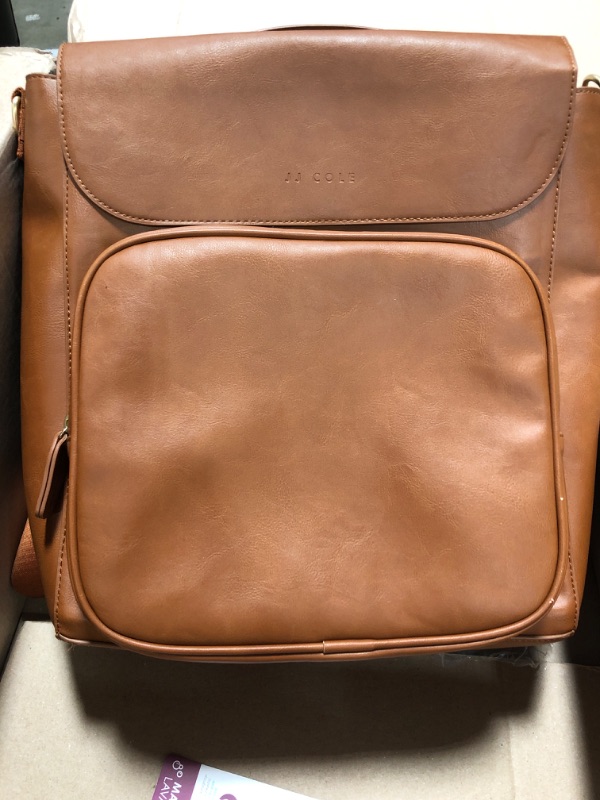 Photo 2 of JJ Cole Brookmont Diaper Bag, Cognac