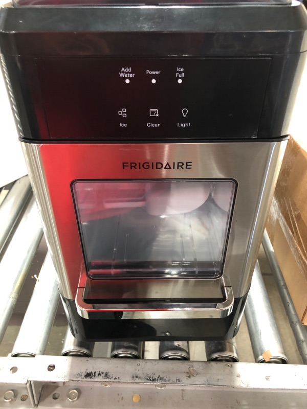 Photo 1 of ***PARTS ONLY*** Frigidaire EFIC235-AMZ Countertop Crunchy Chewable Nugget Ice Maker, 44lbs per day, Self Cleaning Function