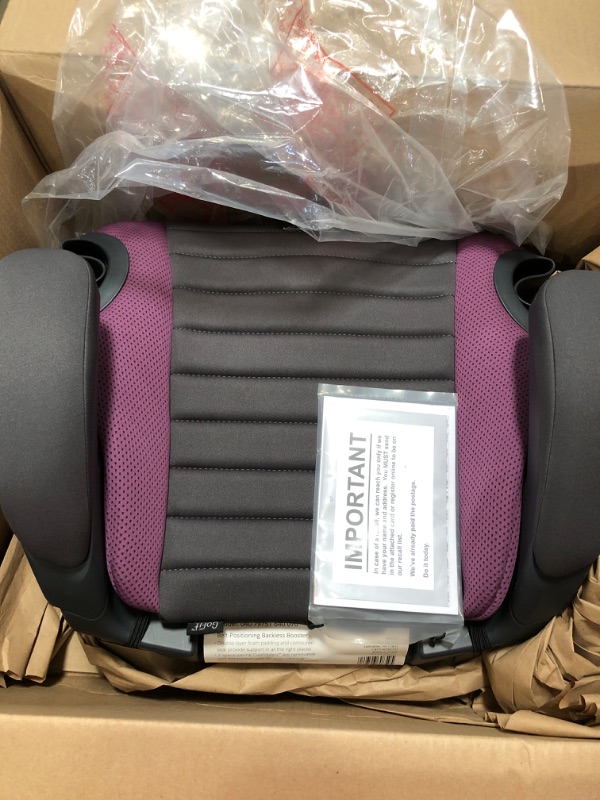 Photo 2 of Chicco GoFit Backless Booster Car Seat - Grape