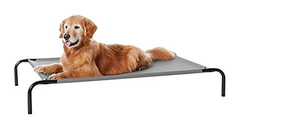 Photo 1 of ***Incomplete***AMAZON BASICS COOL ELEVATED PET BED LARGE GREY