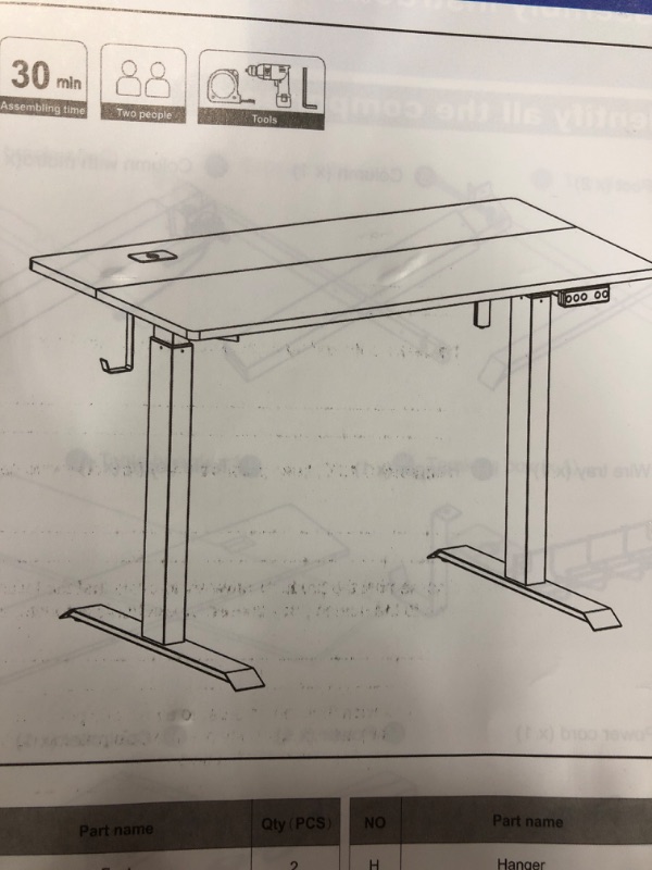 Photo 1 of HOME OFFICE DESK 21-NS09 2-0917