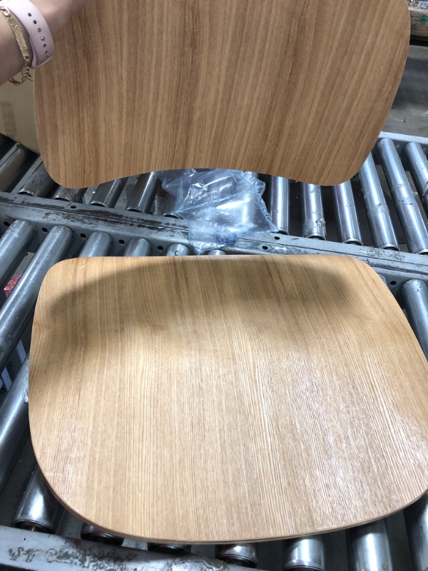 Photo 1 of 2pcs wooden chairs