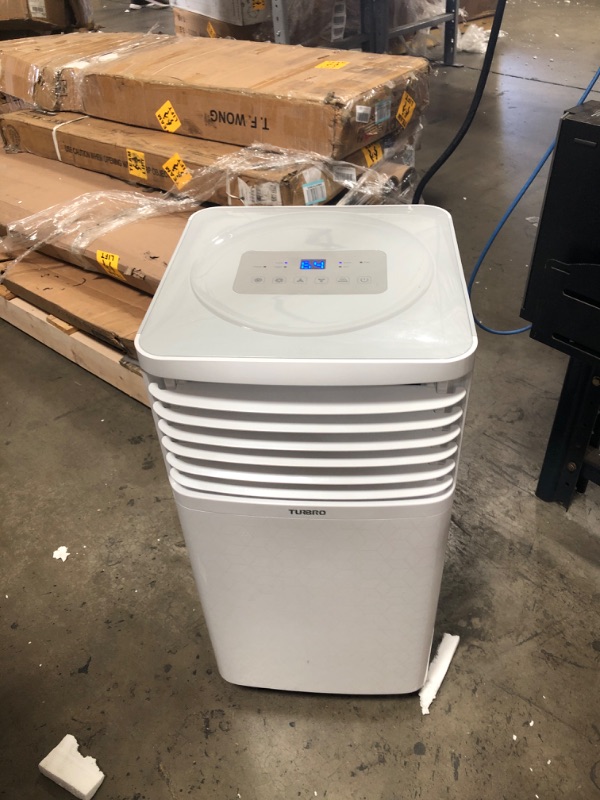 Photo 2 of ***PARTS ONLY*** TURBRO Greenland 10,000 BTU Portable Air Conditioner, Dehumidifier and Fan, 3-in-1 Floor AC Unit for Rooms up to 400 Sq Ft, Sleep Mode, Timer, Remote Included (6,000 BTU SACC)
