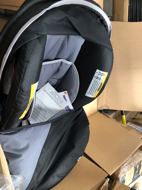 Photo 3 of Baby Trend Ally™ 35 Infant Car Seat with Cozy Cover - Ultra - Gray
