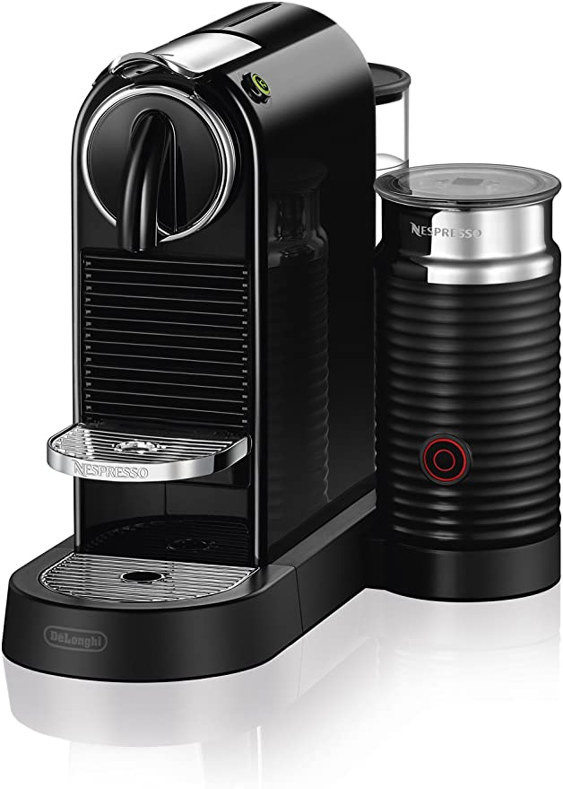 Photo 1 of Nespresso Citiz Coffee and Espresso Machine by DeLonghi with Aeroccino, Black
