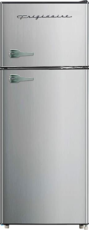 Photo 1 of Frigidaire EFR751, 2 Door Apartment Size Refrigerator with Freezer, 7.2 cu ft, Platinum Series, Stainless Steel, 7.5