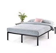 Photo 1 of Best Price Mattress 14 Inch Metal Platform Beds w/ Heavy Duty Steel Slat Mattress Foundation (No Box Spring Needed), & 6 Inch Memory Foam Mattress Queen
