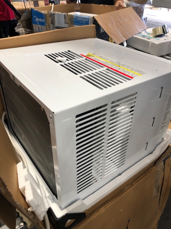 Photo 5 of GE Window Air Conditioner 10000 BTU, Wi-Fi Enabled, Energy-Efficient Cooling for Medium Rooms, 10K BTU Window AC Unit with Easy Install Kit, Control Using Remote or Smartphone App
